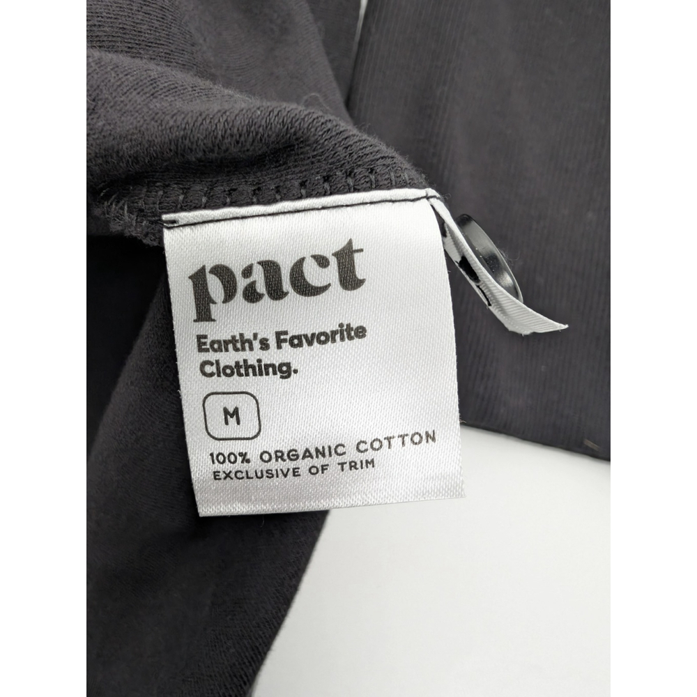 NWT Pact Airplane Relaxed Blazer Cardigan Sz M 100% Organic Travel Comfort - Picture 7 of 10